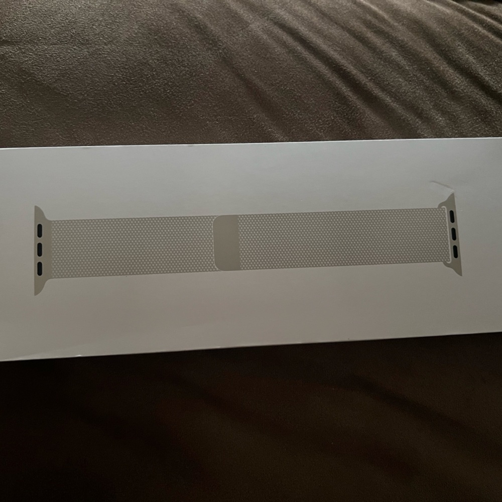 Apple Milanese Loop Watch Band - White